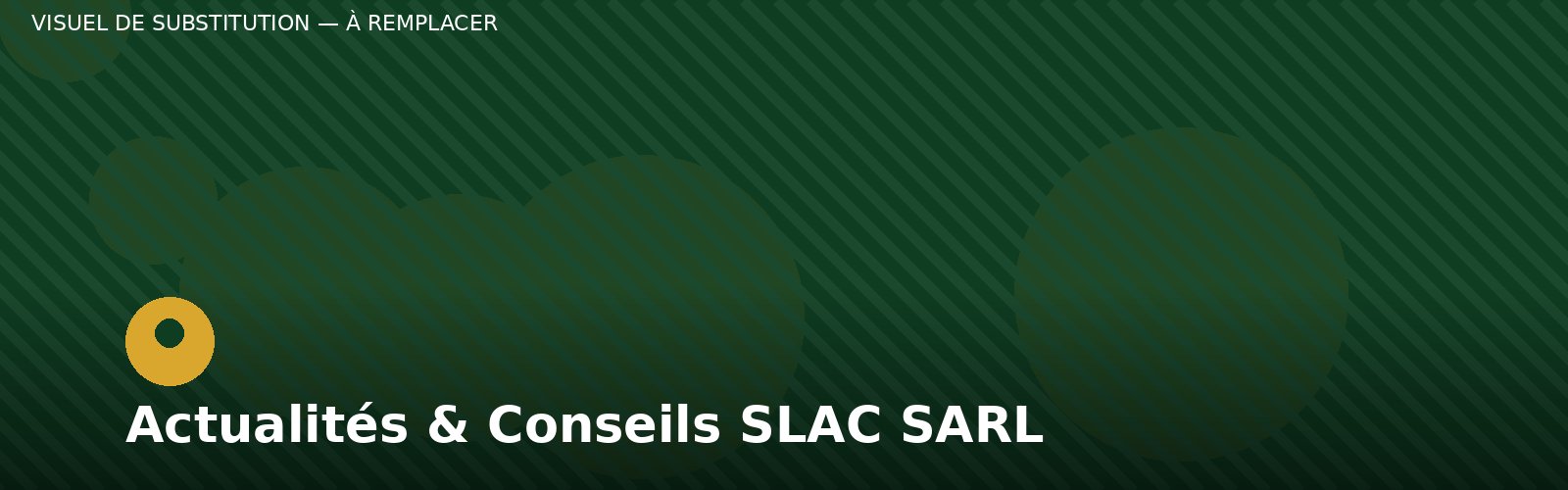 Actualités et conseils agricoles SLAC SARL